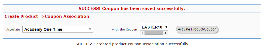 digital access pass connecting coupon with product