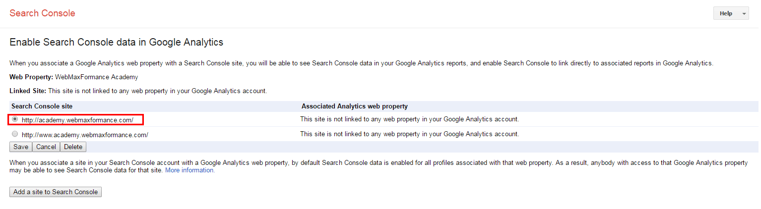 google analytics non www