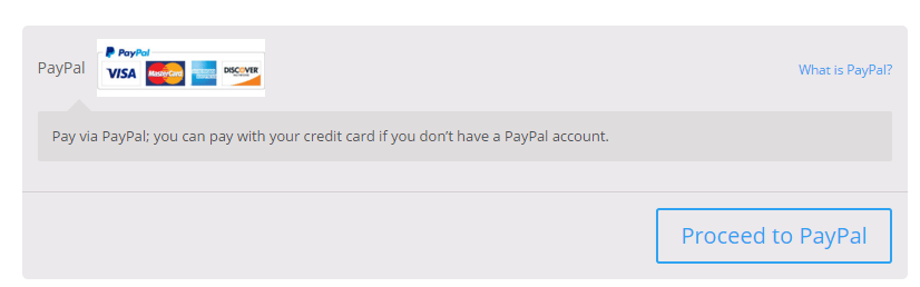 woocommerce paypal frontend