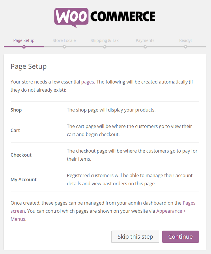 woocommerce step2