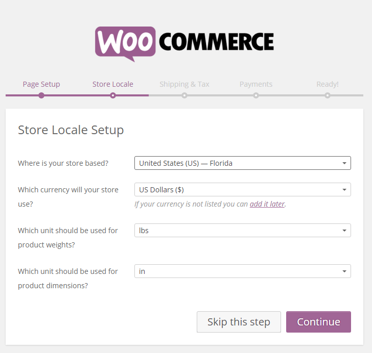 woocommerce step3