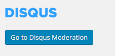 disqus comment system moderation