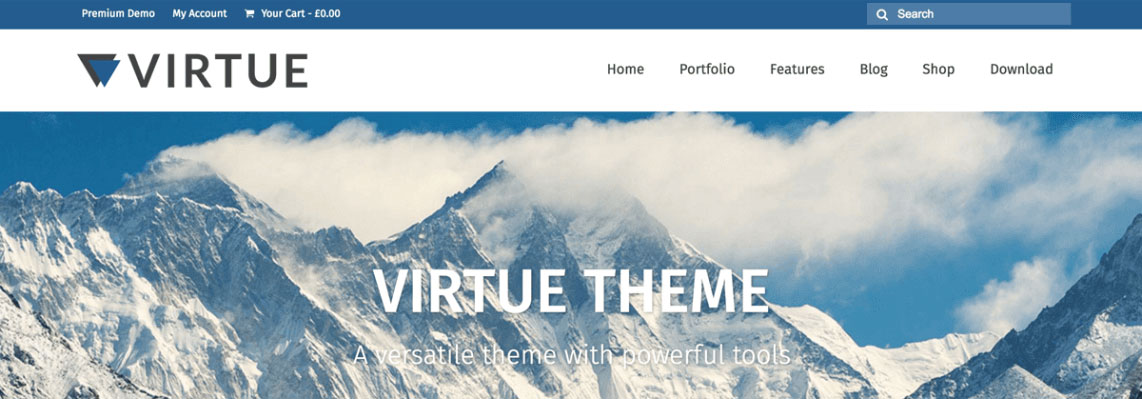 virtue wordpress theme