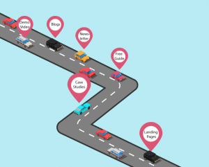 create effective content marketing strategy with customer journey map in mind