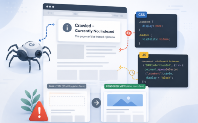 Crawled – Currently Not Indexed: How a CSS Rendering Issue Kept a Complete Page Out of Google